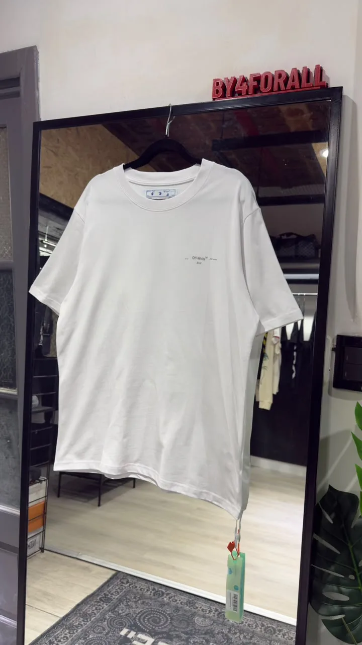 Off white Remera Off White Arrows blanca/reflex — Remeras