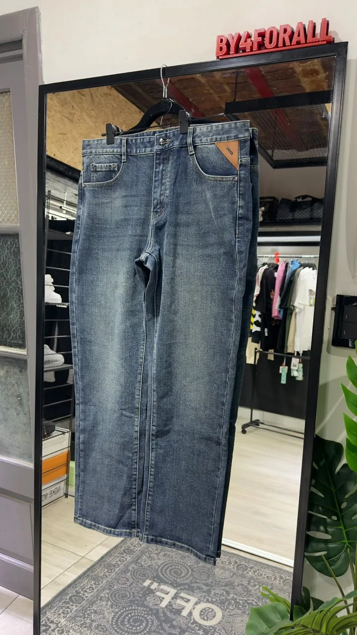Prada Jean Prada negro — Pantalones